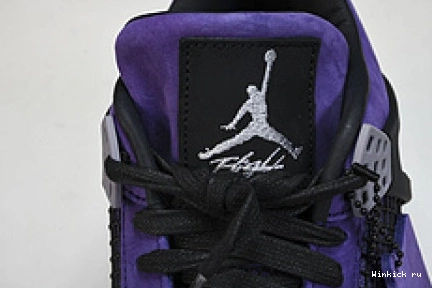 Travis Retro x Jordan Purple Air 4 Scott 0913